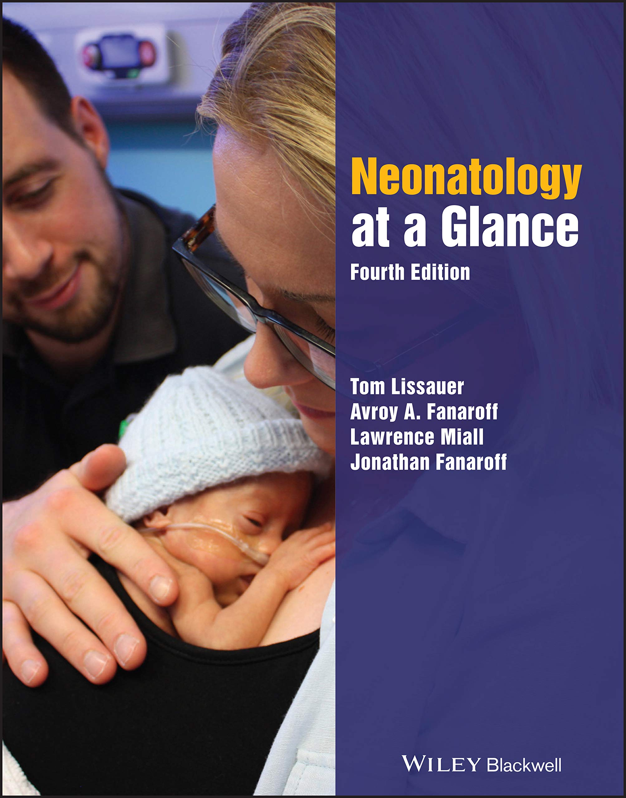 Coperta cărții "Neonatology at a Glance" de autor necunoscut