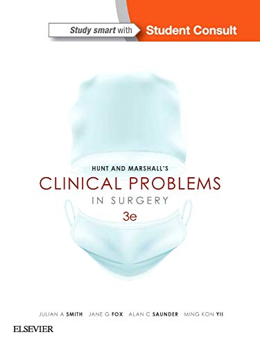 Coperta cărții "Hunt &amp; Marshall&#039;s Clinical Problems in Surgery, 3e" de autor necunoscut