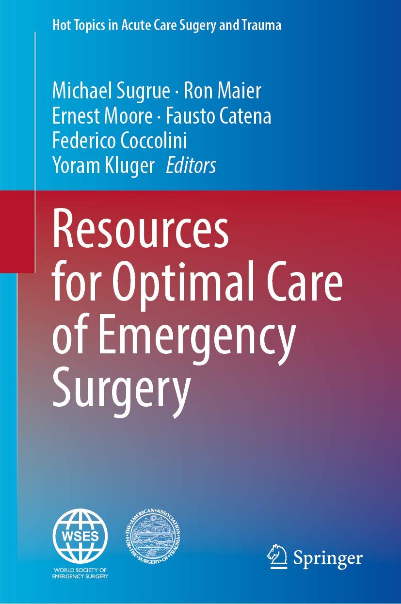 Coperta cărții "Resources for Optimal Care of Emergency Surgery" de autor necunoscut
