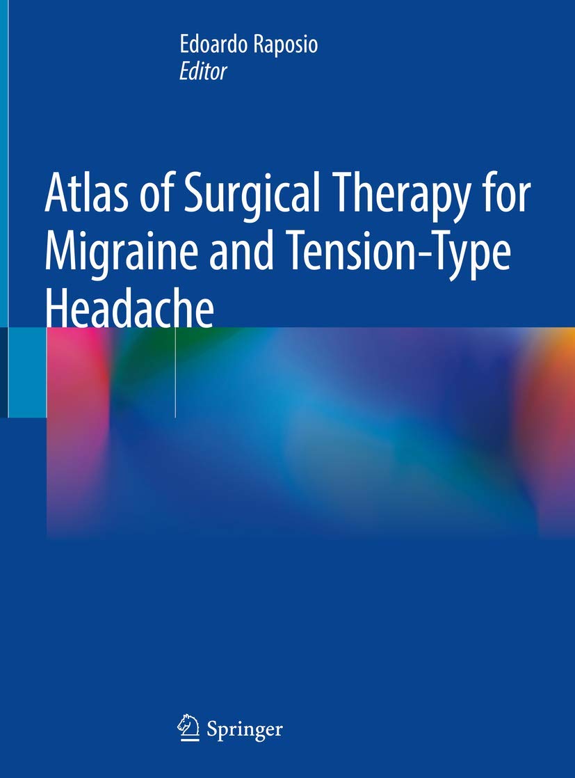 Coperta cărții "Atlas of Surgical Therapy for Migraine and Tension-Type Headache" de autor necunoscut