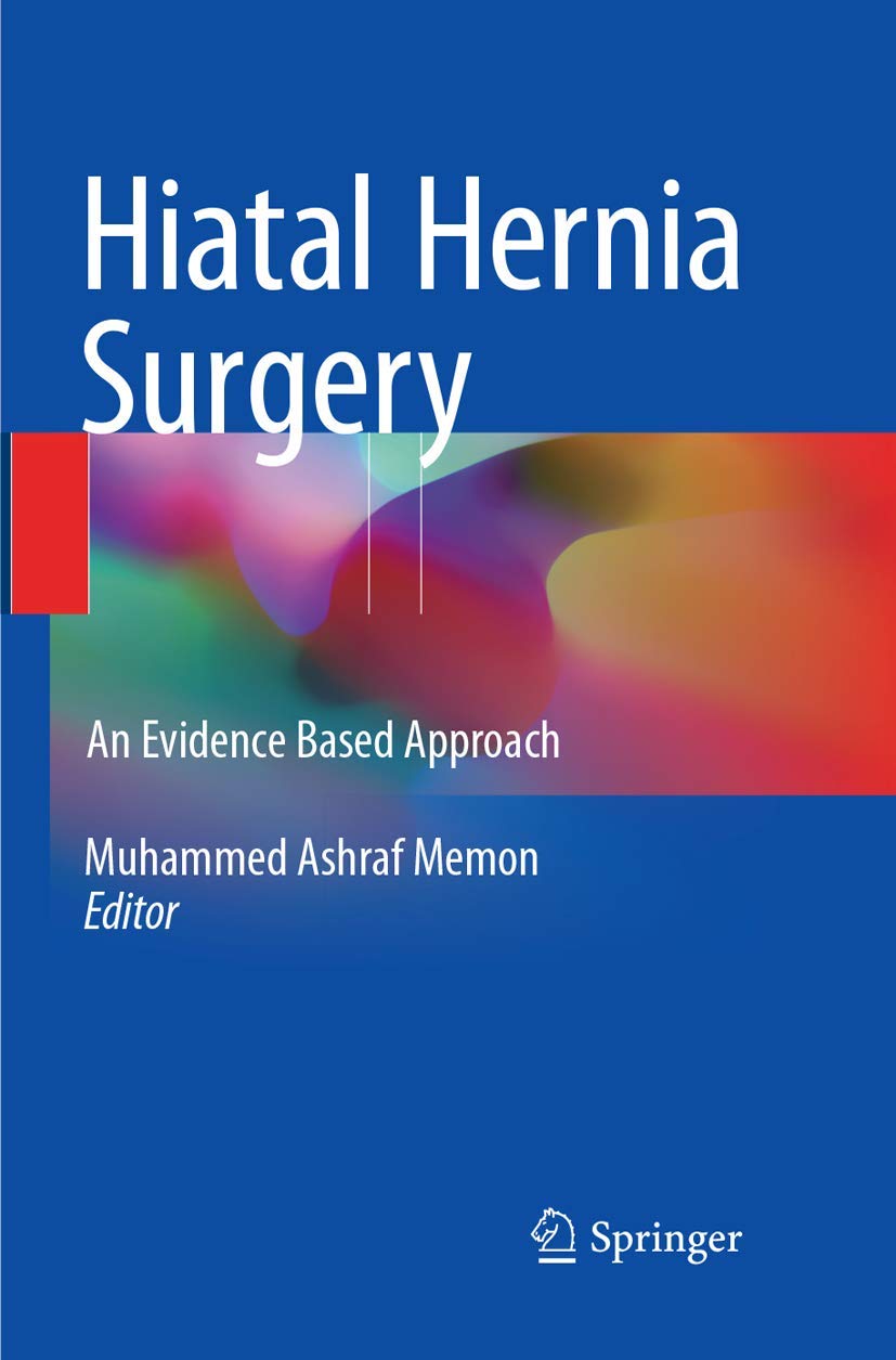 Coperta cărții "Hiatal Hernia Surgery: An Evidence Based Approach" de autor necunoscut