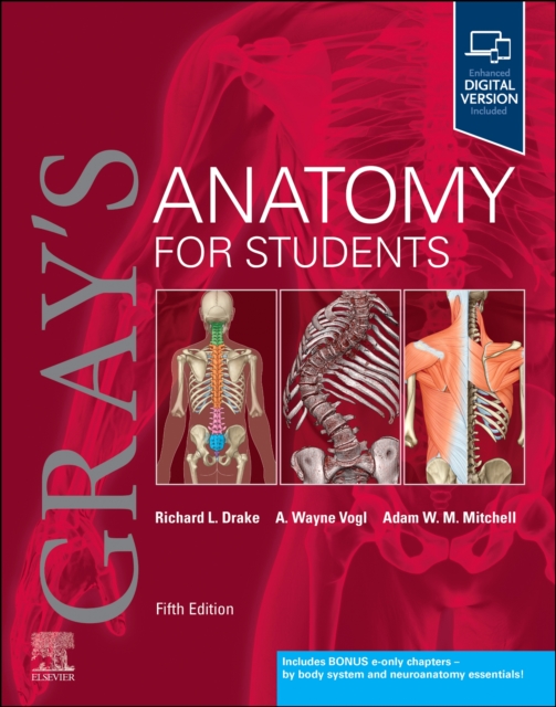 Coperta cărții "Gray&amp;#146;s Anatomy for Students. Anatomia lui Gray pentru studenti: 5th Edition" de autor necunoscut