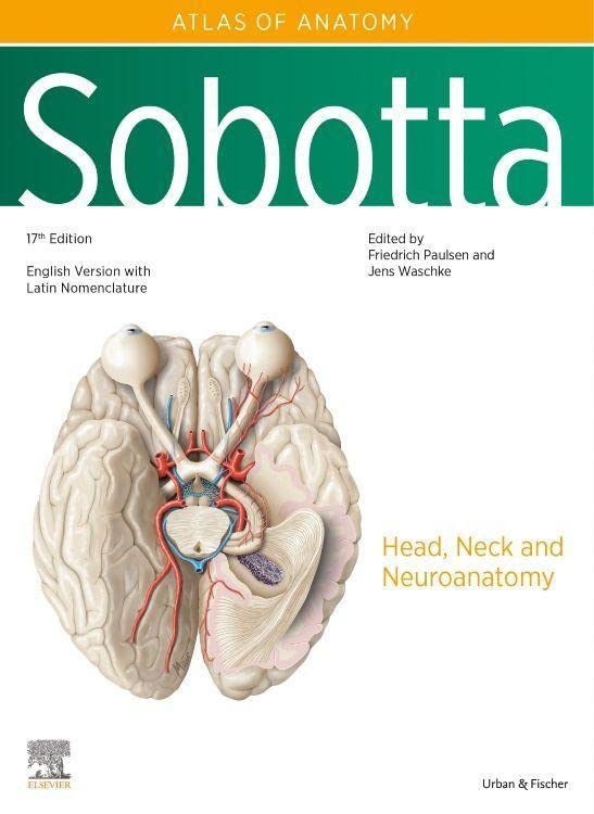 Coperta cărții "Sobotta Atlas of Anatomy, Vol. 3, 17th ed., English/Latin: Head, Neck and Neuroanatomy" de autor necunoscut