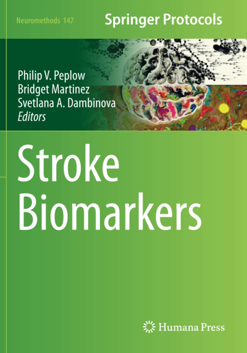 Coperta cărții "Stroke Biomarkers: 147 (Neuromethods)" de autor necunoscut