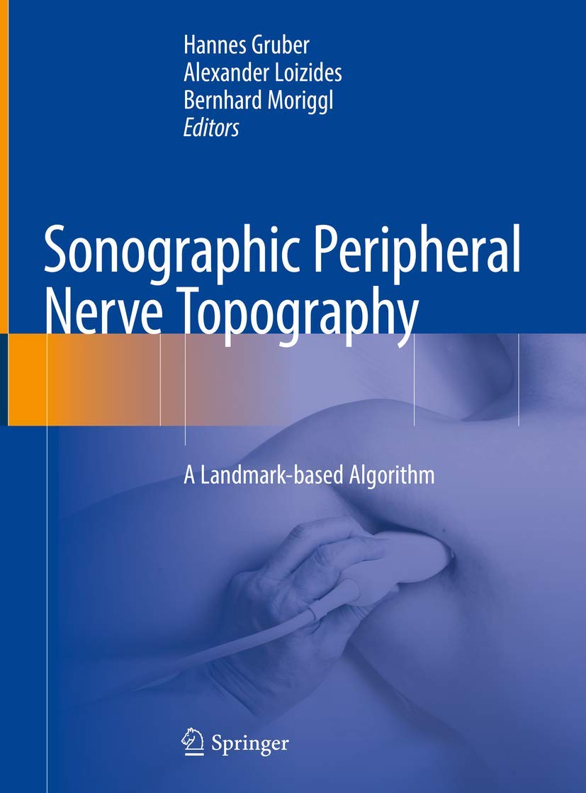 Coperta cărții "Sonographic Peripheral Nerve Topography: A Landmark-based Algorithm" de autor necunoscut