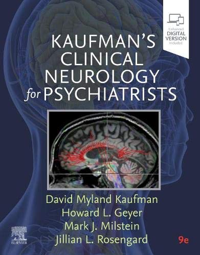 Coperta cărții "Kaufman&amp;#146;s Clinical Neurology for Psychiatrists" de autor necunoscut