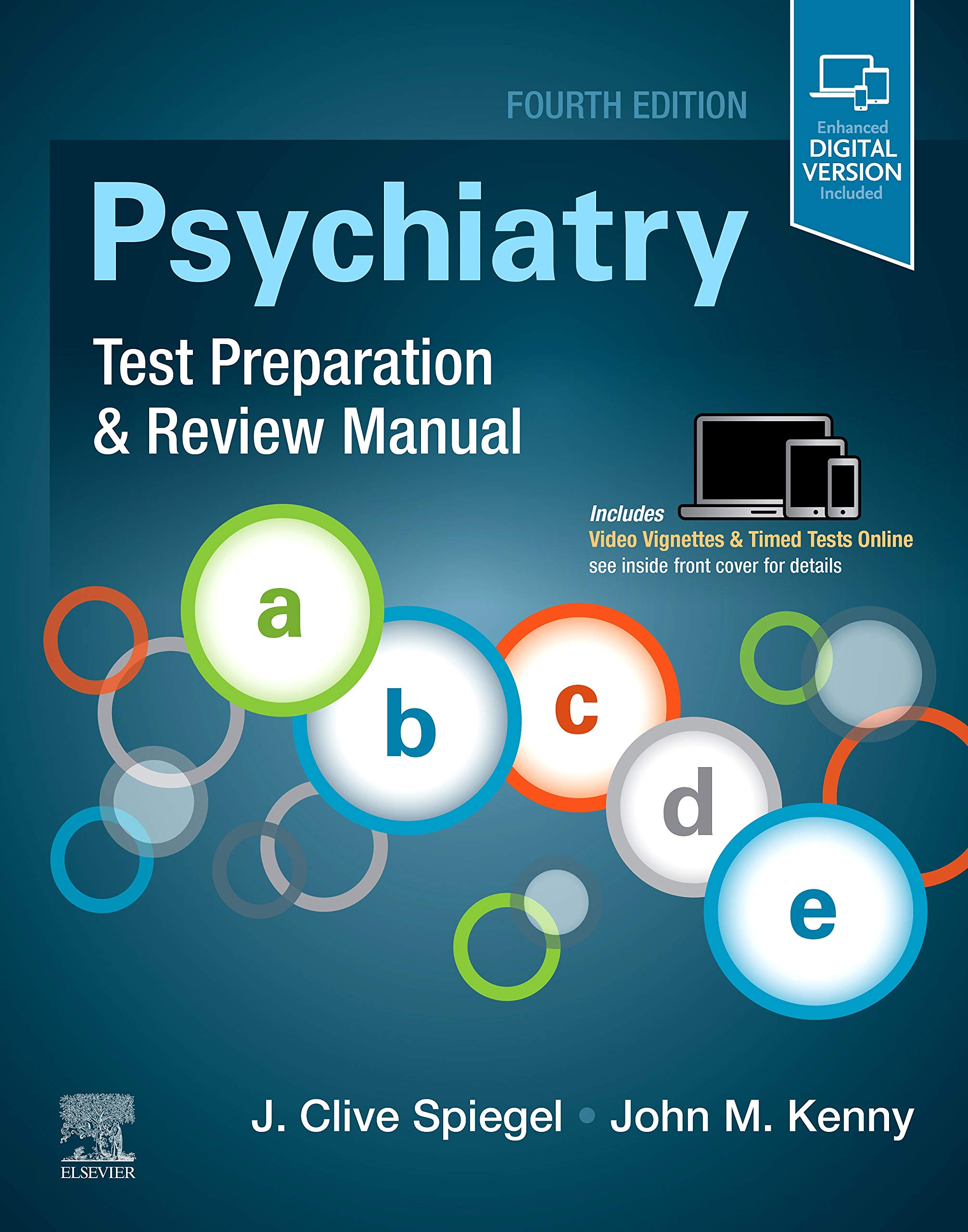 Coperta cărții "Psychiatry Test Preparation and Review Manual" de autor necunoscut