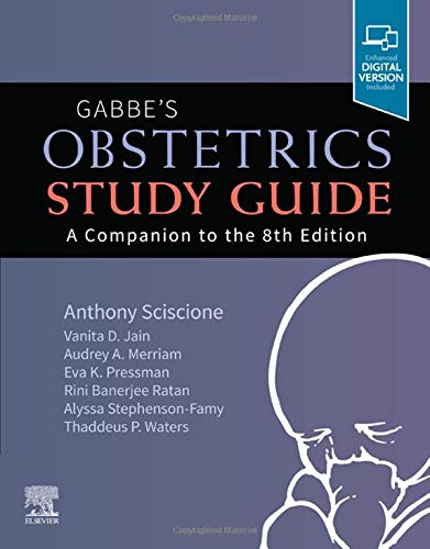 Coperta cărții "Gabbe&amp;#146;s Obstetrics Study Guide: A Companion to the 8th Edition" de autor necunoscut