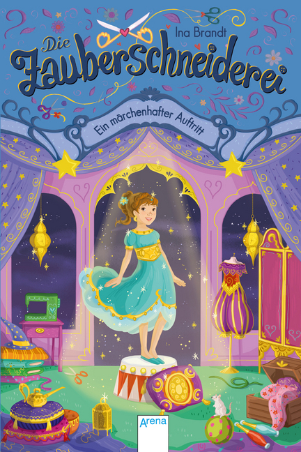 Coperta cărții "Die Zauberschneiderei - Ein marchenhafter Auftritt" de autor necunoscut