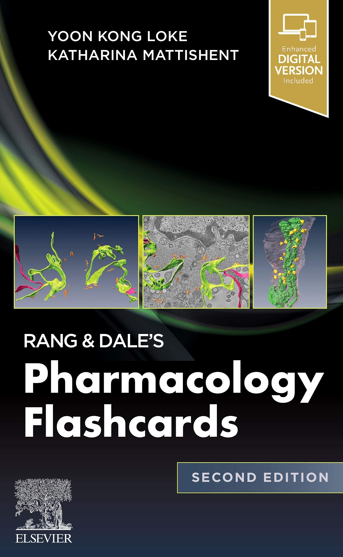 Coperta cărții "Rang &amp; Dale&#039;s Pharmacology Flash Cards" de autor necunoscut