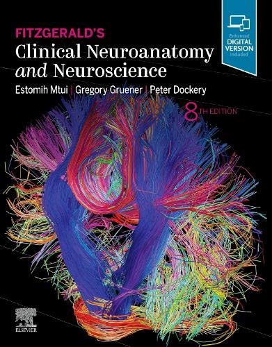Coperta cărții "Fitzgerald&#039;s Clinical Neuroanatomy and Neuroscience" de autor necunoscut