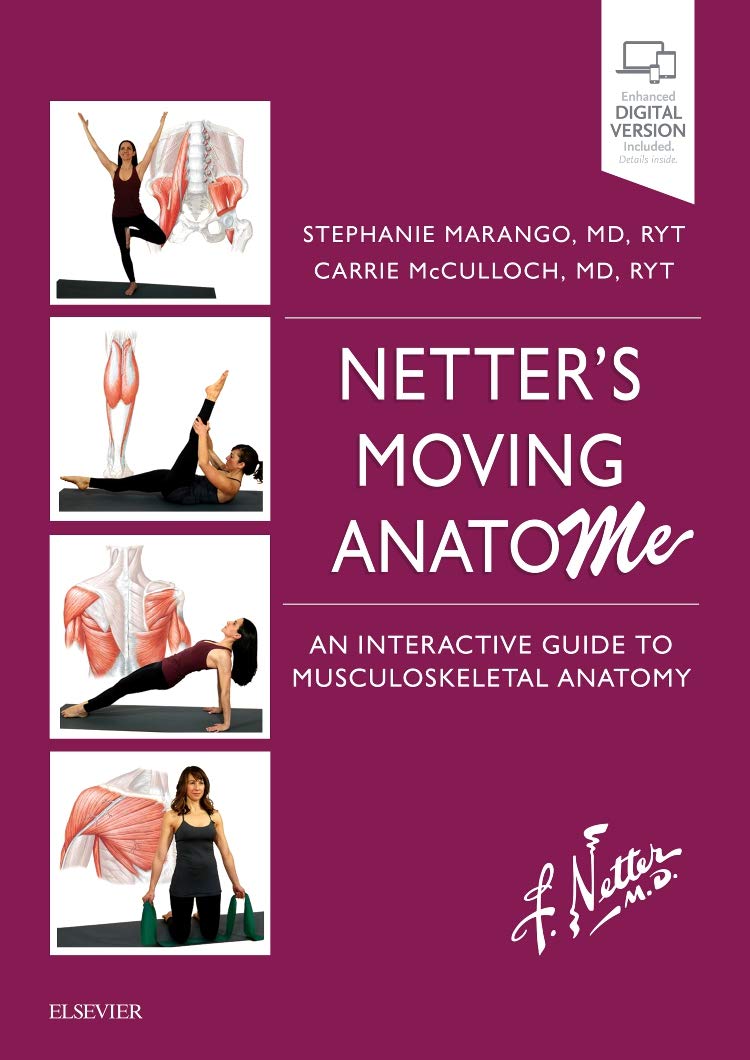 Coperta cărții "Netter&amp;#146;s Moving AnatoME: An Interactive Guide to Musculoskeletal Anatomy, 1e" de autor necunoscut