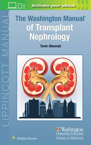 Coperta cărții "The Washington Manual of Transplant Nephrology" de autor necunoscut