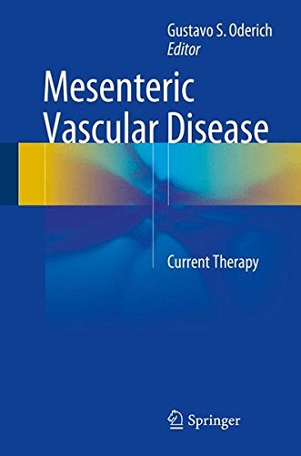 Coperta cărții "Mesenteric Vascular Disease: Current Therapy" de autor necunoscut