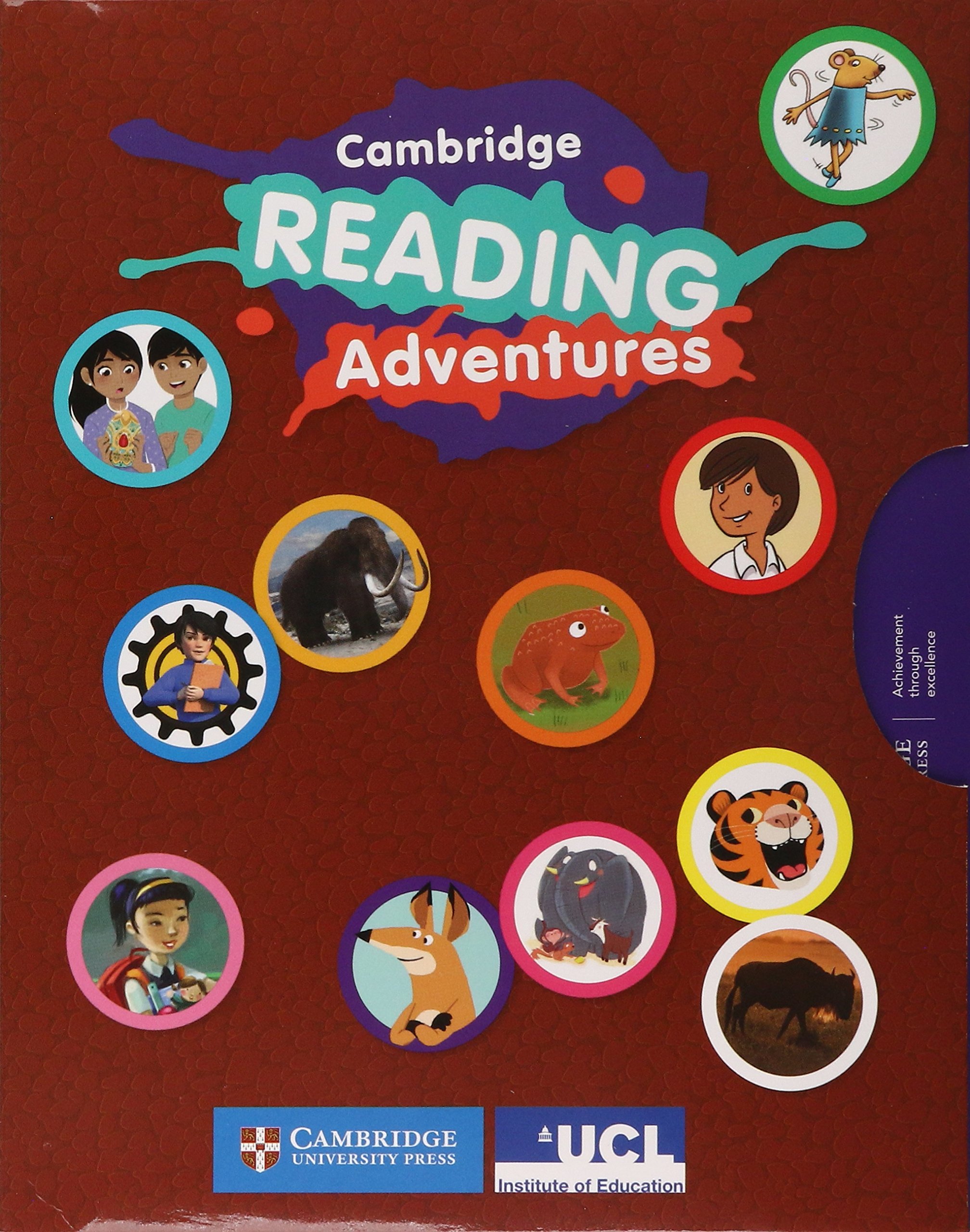 Coperta cărții "Cambridge Reading Adventures Purple, Gold and White Bands Adventure Pack 5 with Parents Guide" de autor necunoscut
