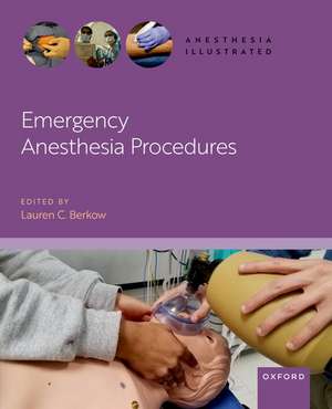 Coperta cărții "Emergency Anesthesia Procedures" de autor necunoscut