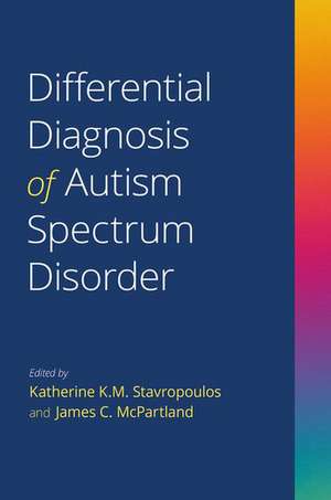 Coperta cărții "Differential Diagnosis of Autism Spectrum Disorder" de autor necunoscut