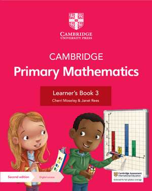 Coperta cărții "Cambridge Primary Mathematics Learner&#039;s Book 3" de autor necunoscut