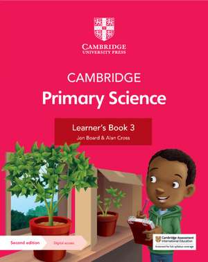 Coperta cărții "Cambridge Primary Science Learner&#039;s Book 3" de autor necunoscut