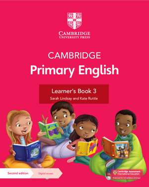 Coperta cărții "Cambridge Primary English Learner&#039;s Book 3 with Digital Access" de autor necunoscut