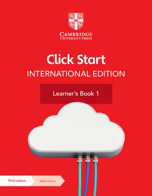 Coperta cărții "Click Start International Edition Learner&#039;s Book 1 with Digital Access" de autor necunoscut