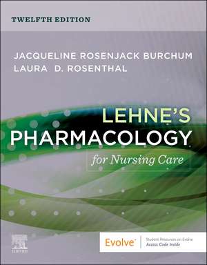 Coperta cărții "Lehne&amp;#146;s Pharmacology for Nursing Care" de autor necunoscut