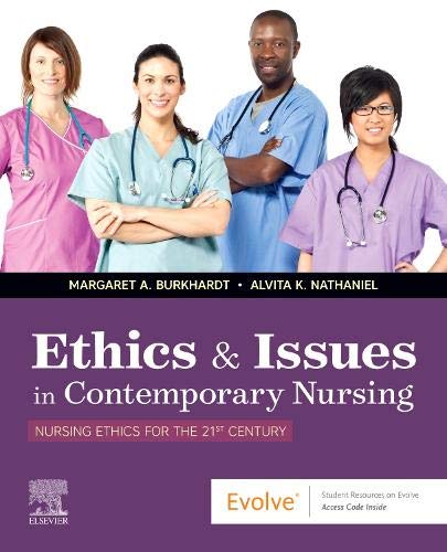 Coperta cărții "Ethics &amp; Issues In Contemporary Nursing" de autor necunoscut