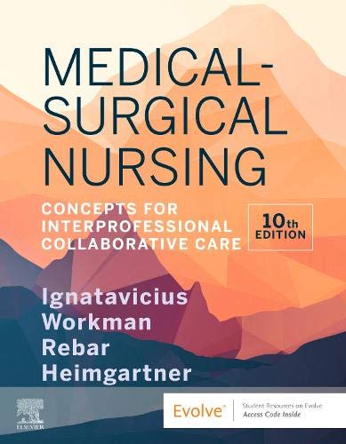 Coperta cărții "Medical-Surgical Nursing: Concepts for Interprofessional Collaborative Care 2 volume set" de autor necunoscut