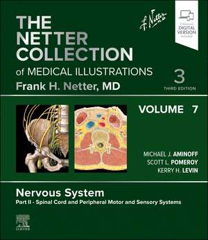 Coperta cărții "The Netter Collection of Medical Illustrations: Nervous System, Volume 7, Part II - Spinal Cord and Peripheral Motor and Sensory Systems, 3rd Edition" de autor necunoscut