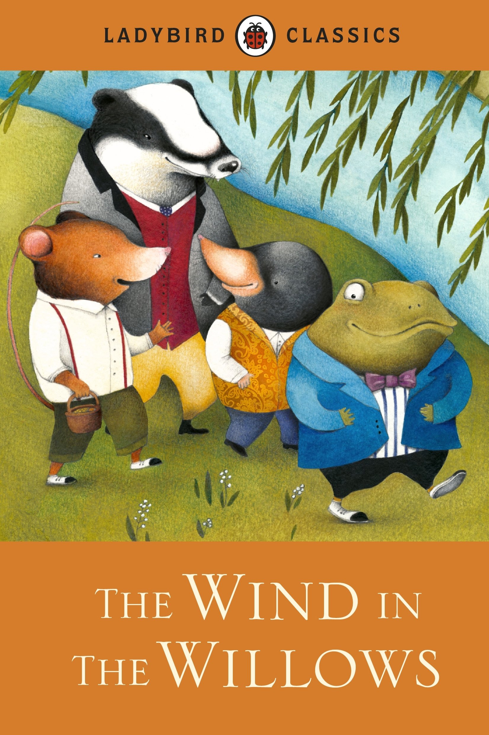 Coperta cărții "Wind in the Willows" de autor necunoscut
