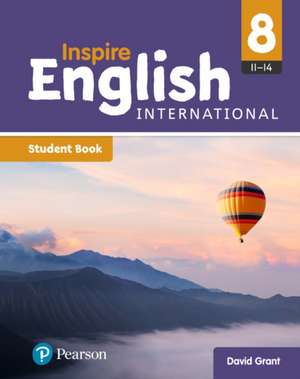 Coperta cărții "Inspire English International Year 8 Student Book" de autor necunoscut