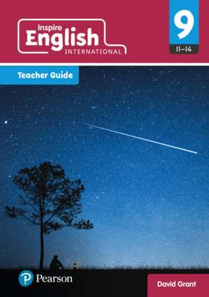 Coperta cărții "Inspire English International Year 9 Teacher Guide" de autor necunoscut