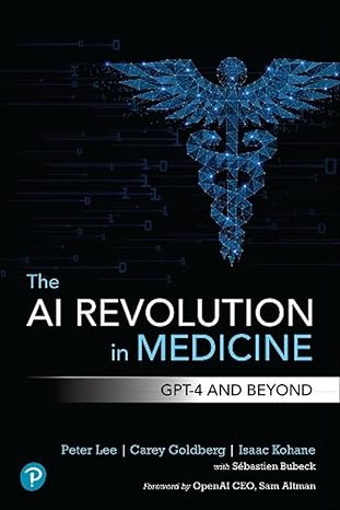 Coperta cărții "The AI Revolution in Medicine: GPT-4 and Beyond" de autor necunoscut