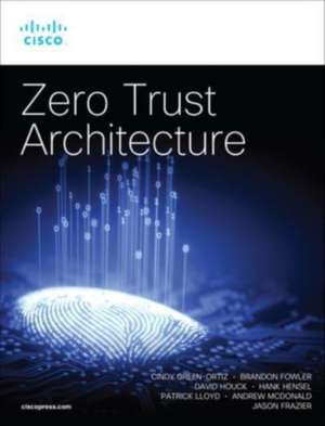 Coperta cărții "Zero Trust Architecture" de autor necunoscut