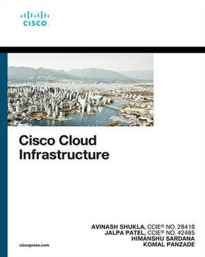 Coperta cărții "Cisco Cloud Infrastructure" de autor necunoscut