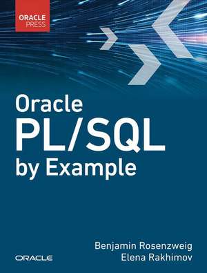 Coperta cărții "Oracle PL/SQL by Example" de autor necunoscut