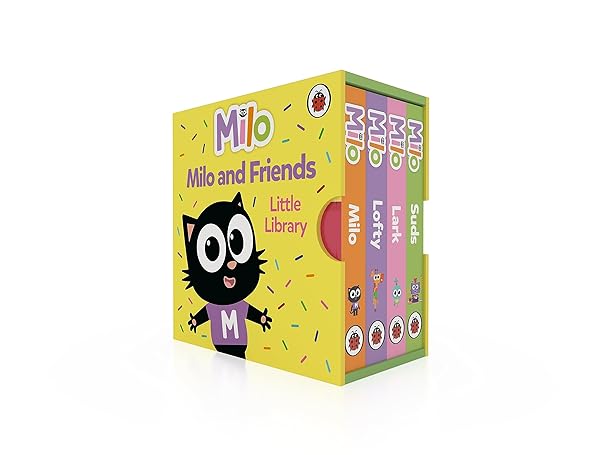 Coperta cărții "Milo: Milo and Friends Little Library" de autor necunoscut