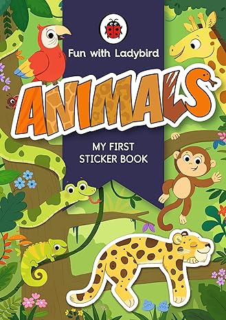 Coperta cărții "Fun With Ladybird: My First Sticker Book: Animals" de autor necunoscut