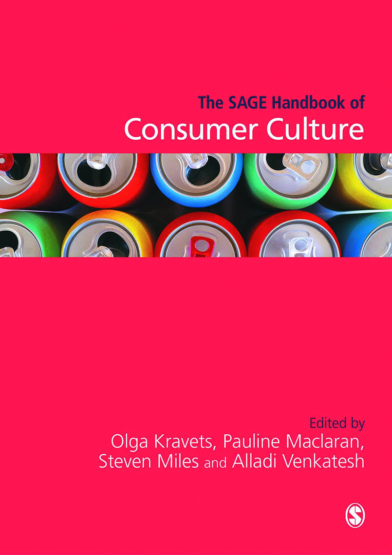 Coperta cărții "The SAGE Handbook of Consumer Culture" de autor necunoscut