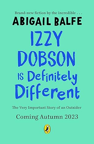 Coperta cărții "Izzy Dobson is Definitely Different" de autor necunoscut