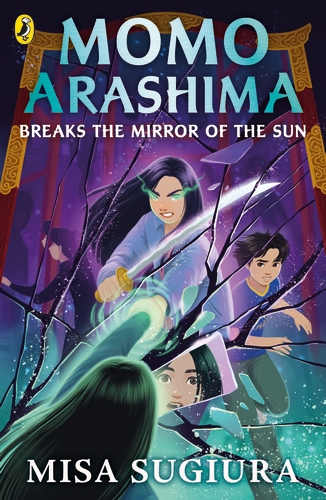 Coperta cărții "Momo Arashima Breaks the Mirror of the Sun" de autor necunoscut