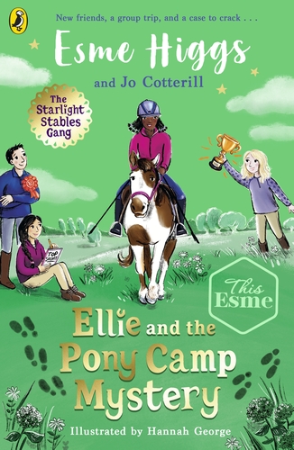 Coperta cărții "Ellie and the Pony Camp Mystery" de autor necunoscut