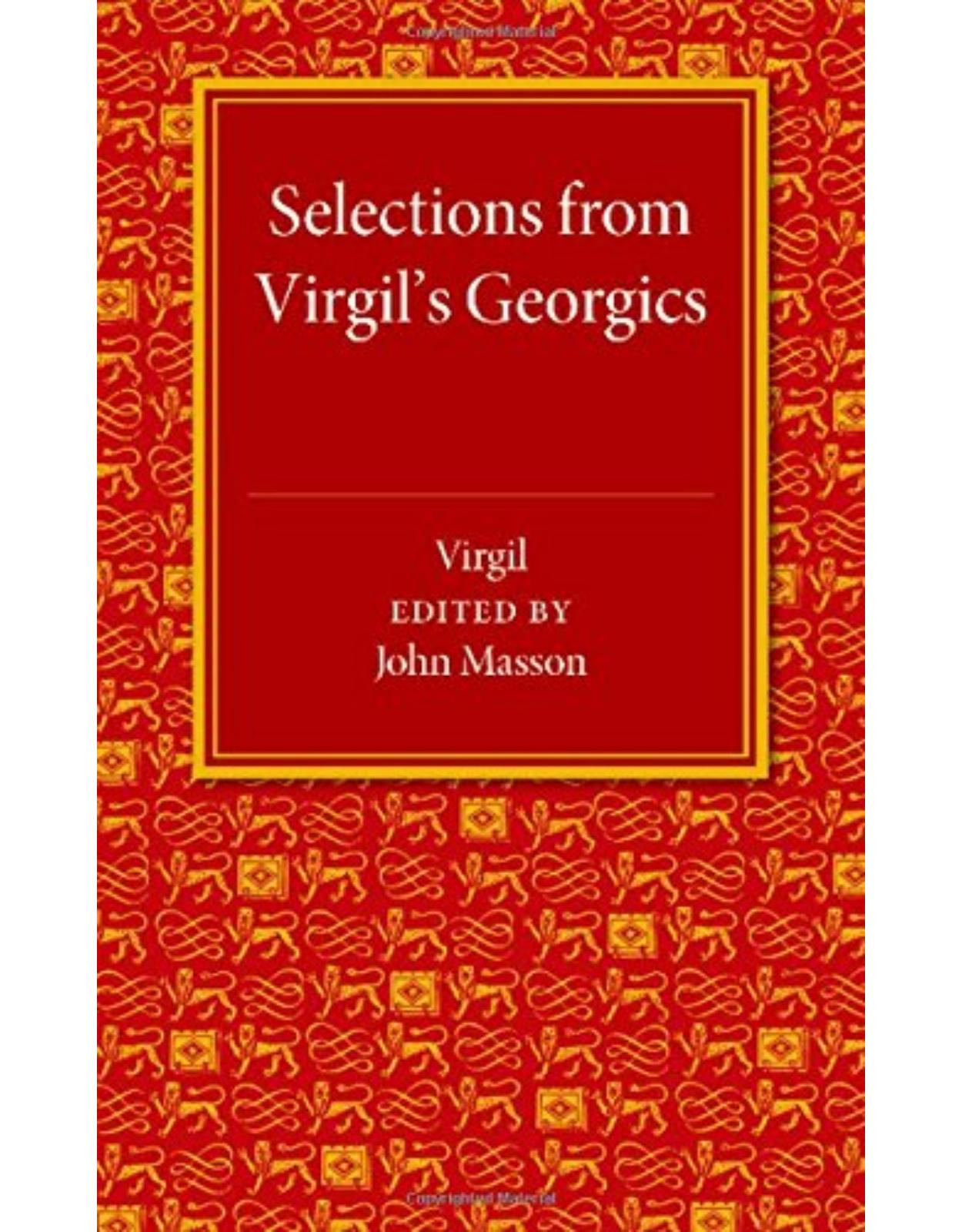 Selections from Virgil's Georgics