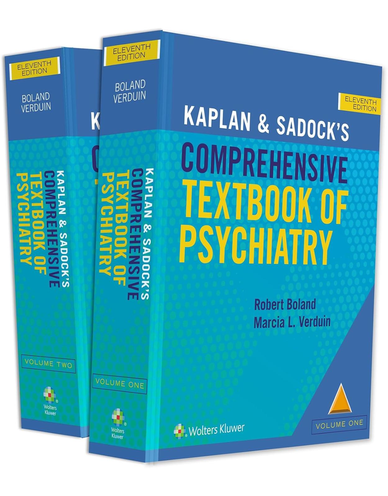 Kaplan and Sadocks Comprehensive Textbook of Psychiatry