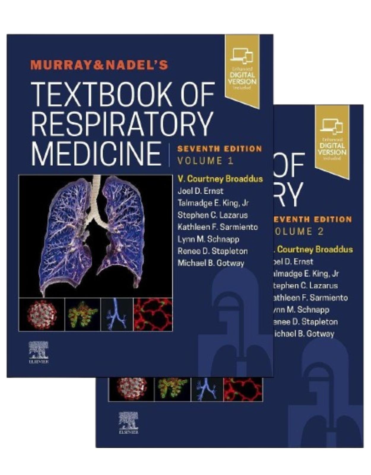 Murray & Nadel's Textbook of Respiratory Medicine, 2-Volume Set (Murray and Nadel's Textbook of Respiratory Medicine)