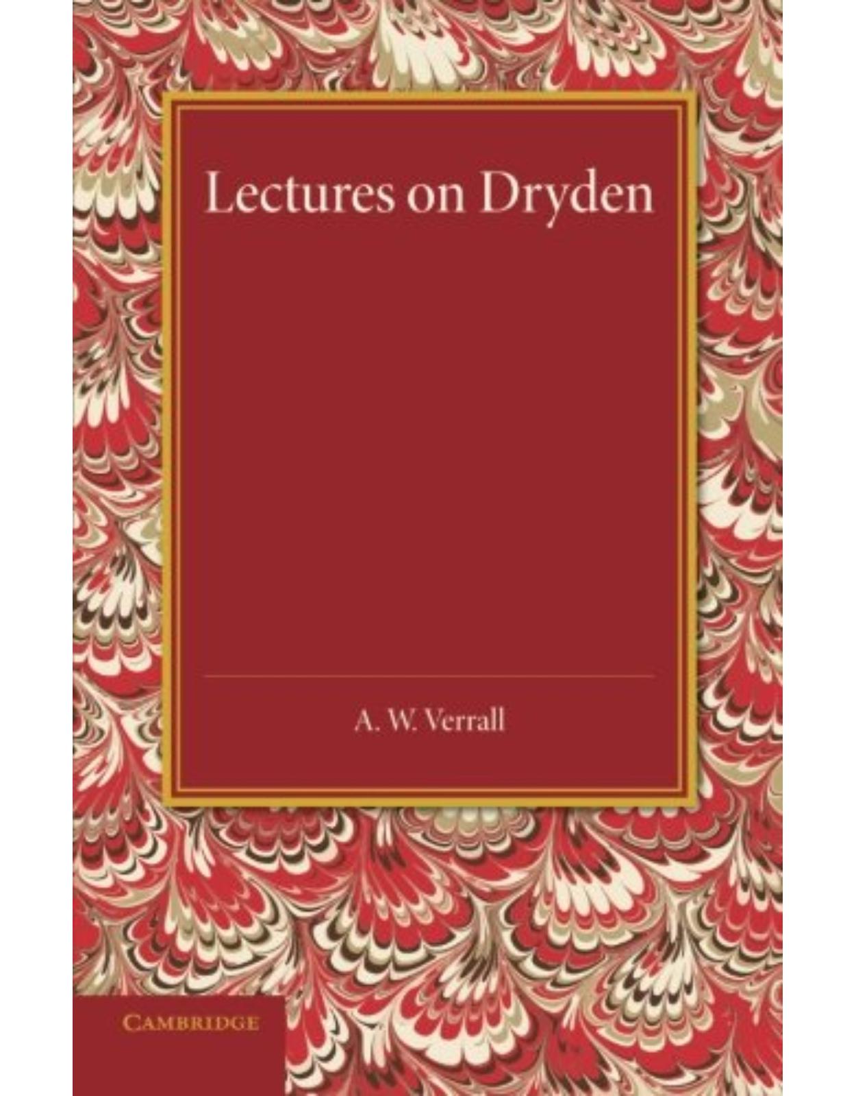Lectures on Dryden