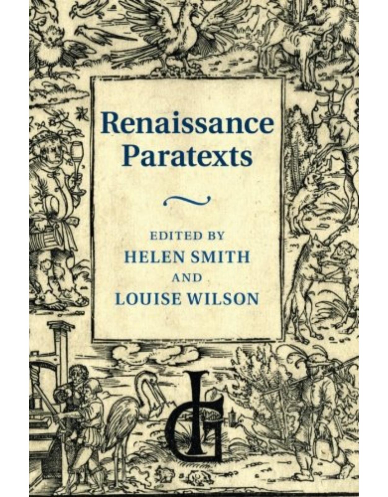 Renaissance Paratexts