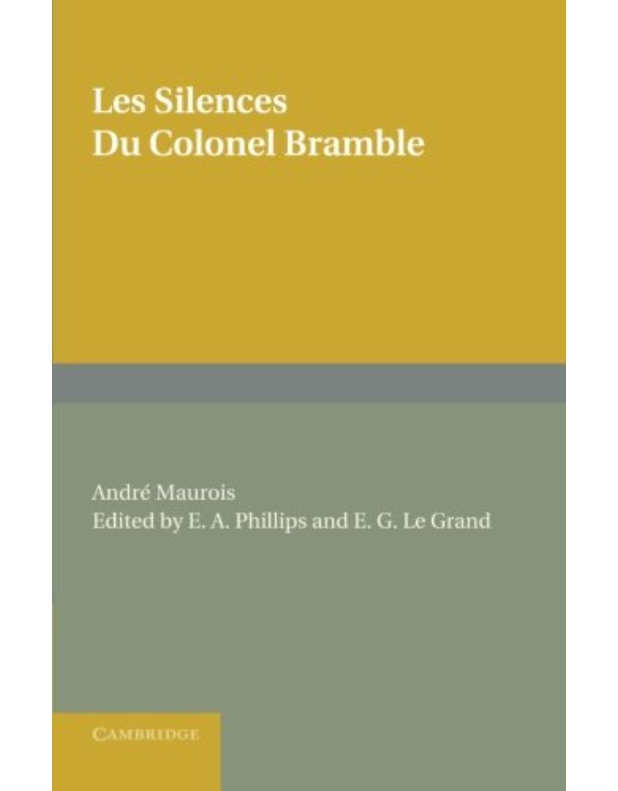 Les silences du Colonel Bramble