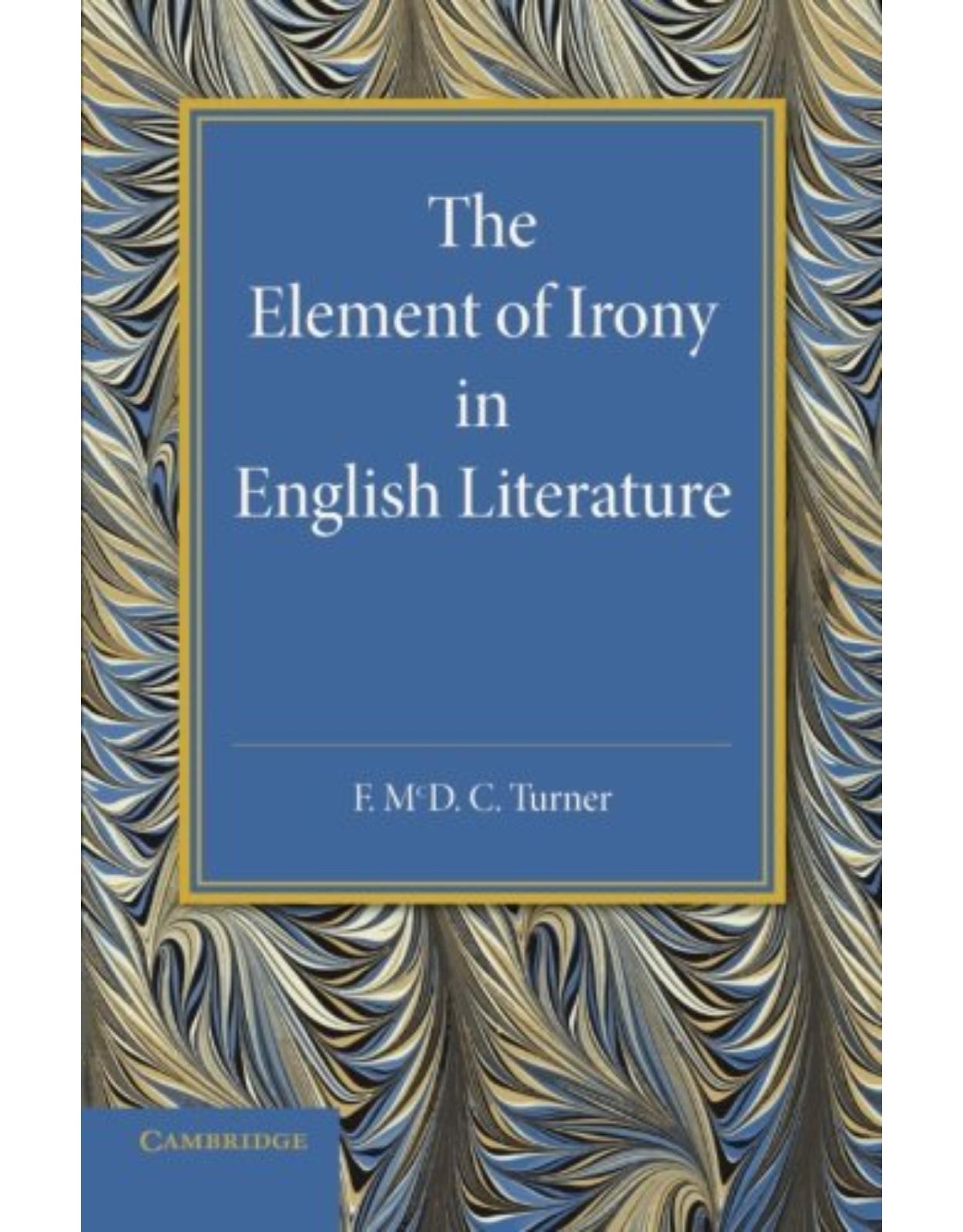 The Element of Irony in English Literature