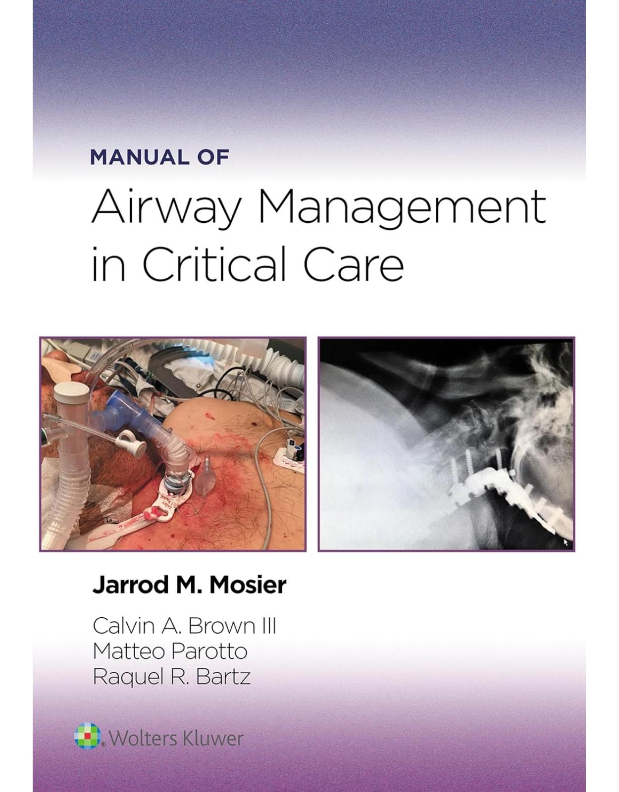 Manual of Airway Management in Critical Care